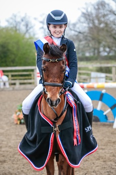 Ayrshire’s Codie Mcgowan Wins 128cms Springboard Final at the Winter Pony Championships 2017